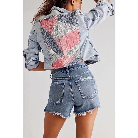 Agolde Dee Shorts Richochet - Picture 2 of 8